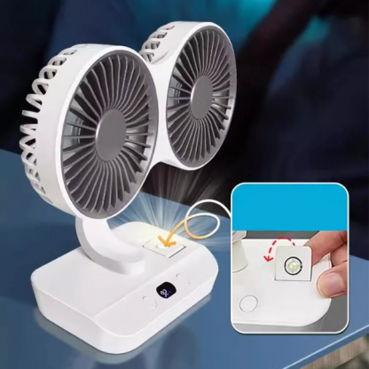 Ventilator sa 2 glave