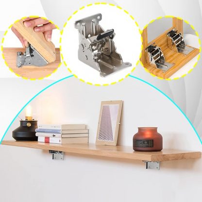 4x Sklopivi nosač s sigurnosnom blokadom – FoldSafe