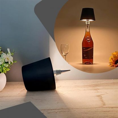 Elegantna bežična svjetiljka za boce - GlowBottle